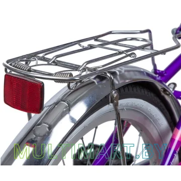 Детский велосипед Novatrack Little Girlzz 207GIRLZZ.VL23 (фиолетовый, 2023) картинка 6